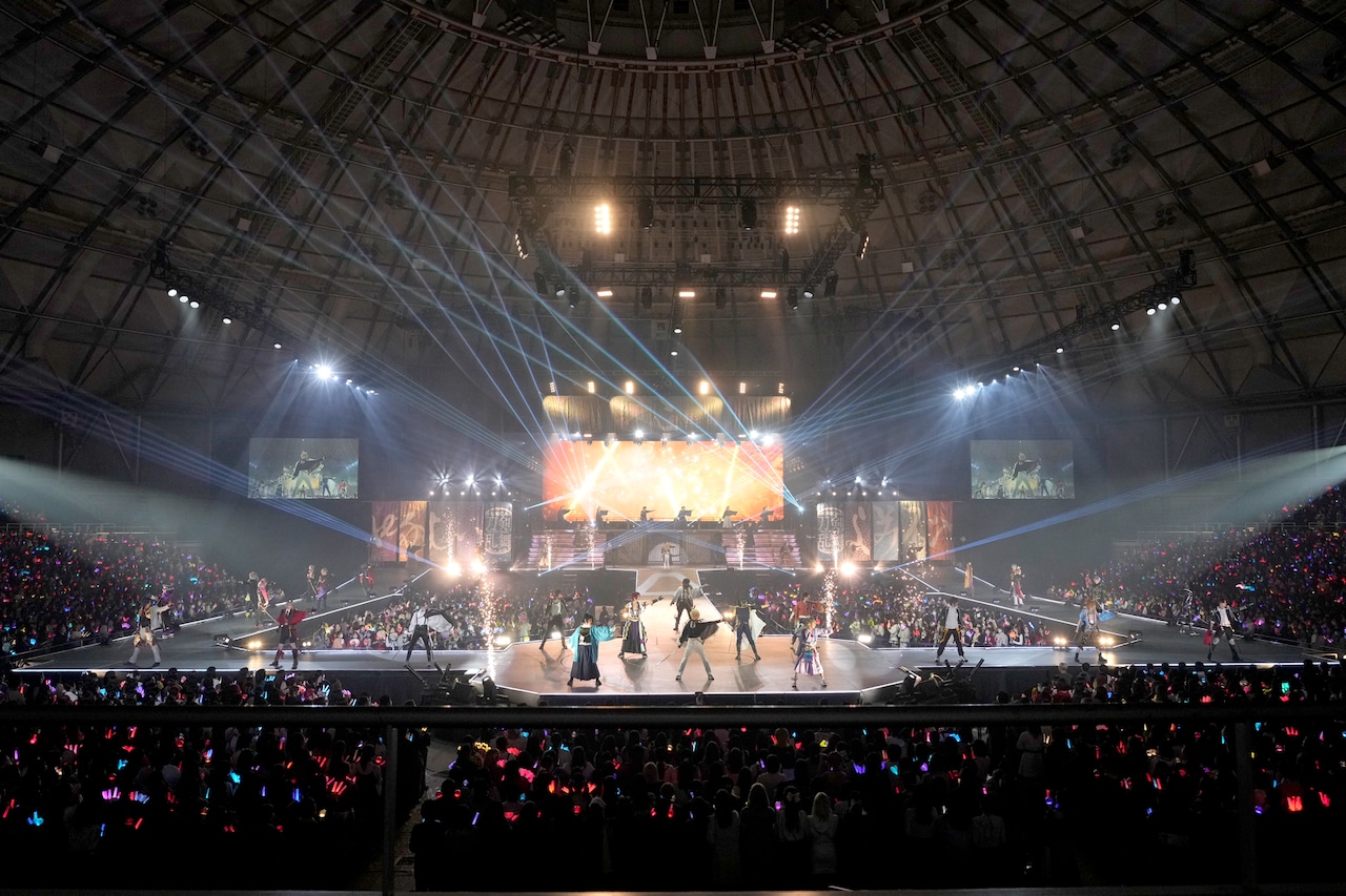 刀剣男士が9都市を巡る、刀ミュ9周年を祝うライブ「祝玖寿 乱舞音曲祭