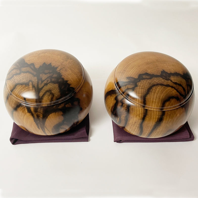 黒柿】碁笥 一対 – おかや木芸