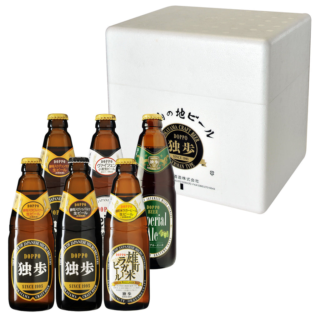 宮下酒造】地ビール独歩 本格派飲み比べ6本セット MBH6V（330ml×6本）_