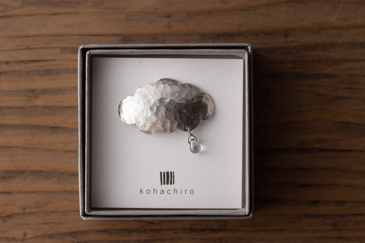 錫 くもとあめブローチ – 大寺幸八郎商店