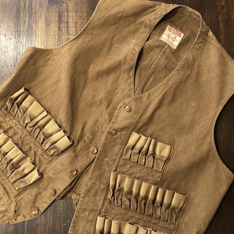 Duxbak Brown Duck Cotton Vintage Hunting Shooting Cinch Buckle