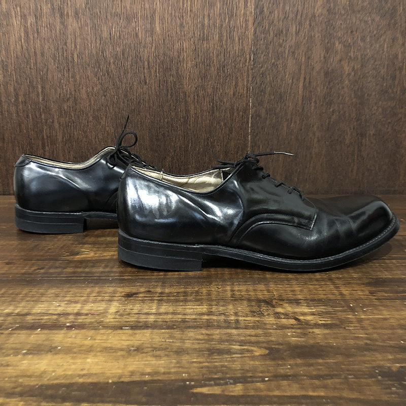 US Navy Military Vintage Service Shoes Craddock Terry Rubber Sole