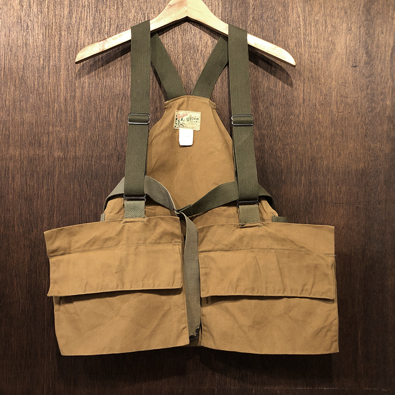 Duxbak Duck Cotton Vintage Hunting Outdoor Field Strap Vest M Mint