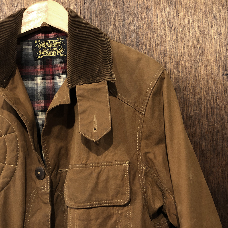 Polo Ralph Lauren Heavy Duck Waxed Canvas Hunting Jacket S Mint