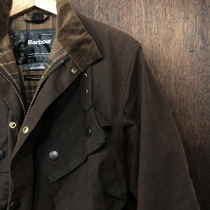 Barbour International Jacket Brown C36 Mint バブアー ビンテージ