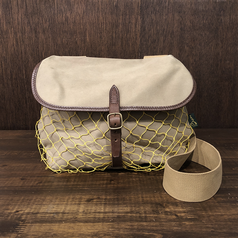 Brady Canvas Small Game & Fishing Shoulder With Net Bag ブレディ