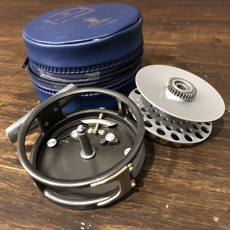 Hardy Bros Featherweight Heavy U Line Guard Fly Reel With Case