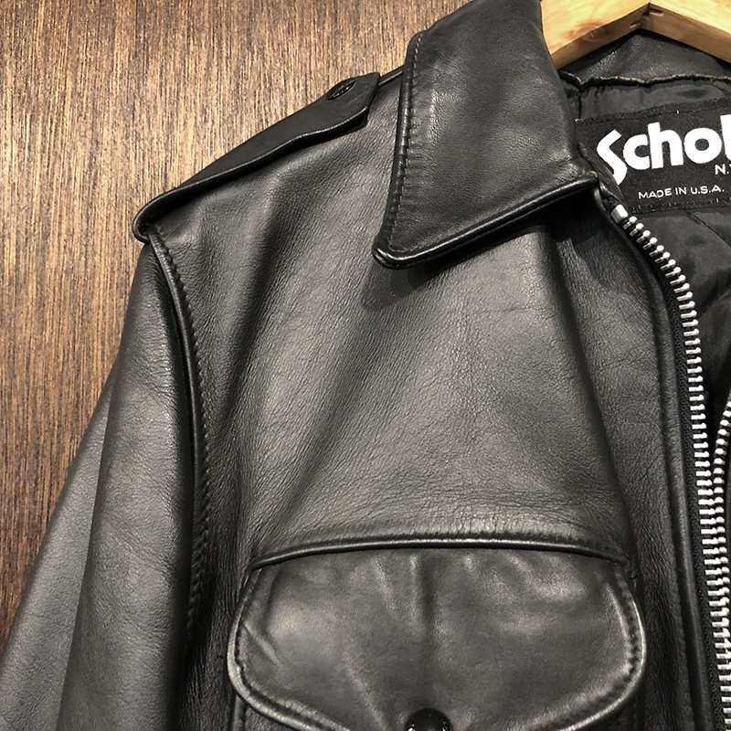 Schott 602 Policeman Leather Jacket 34 Mint ショット ポリスマン