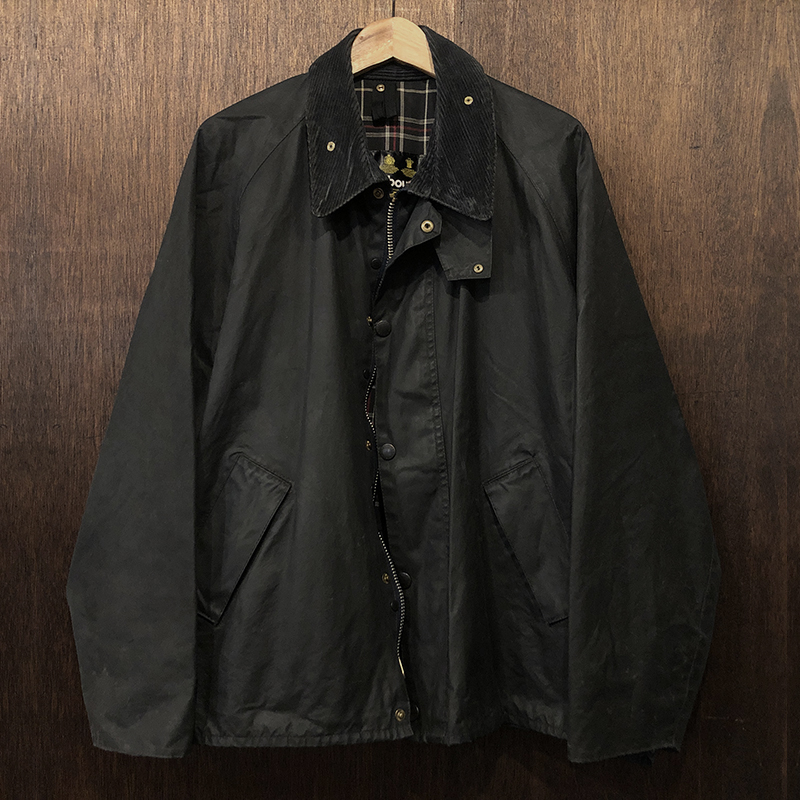 Barbour Transport Jacket Vintage 3Warrant C46-48 XL Navy バブアー