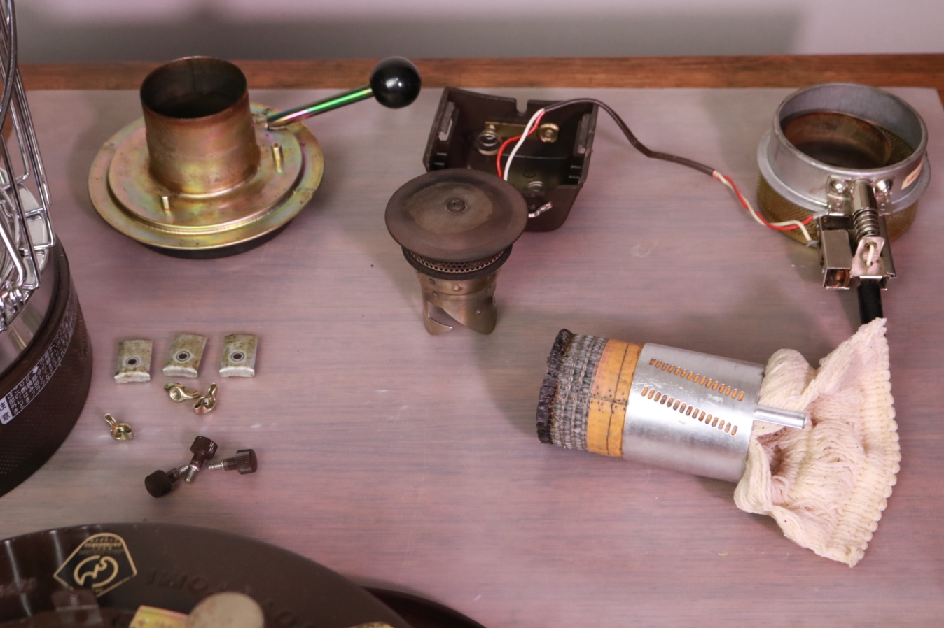 トヨトミ レインボー RB-2 替え芯交換｜石油ストーブ芯交換 How to