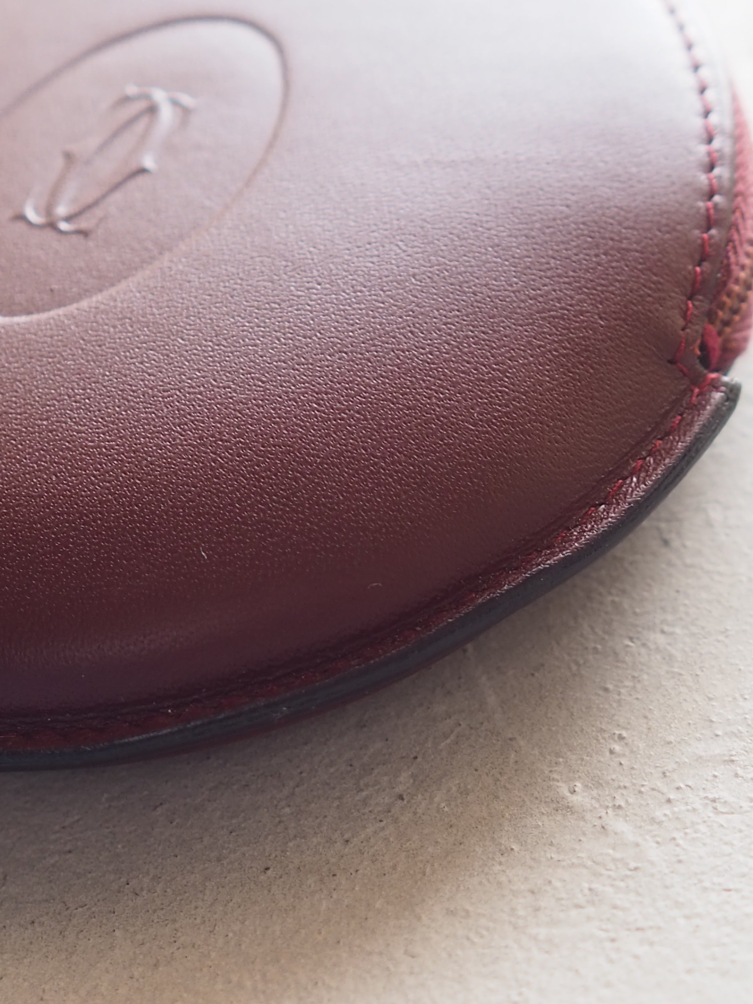 Cartier カルティエ コンパクト コインケース 小銭入れ 丸型 財布