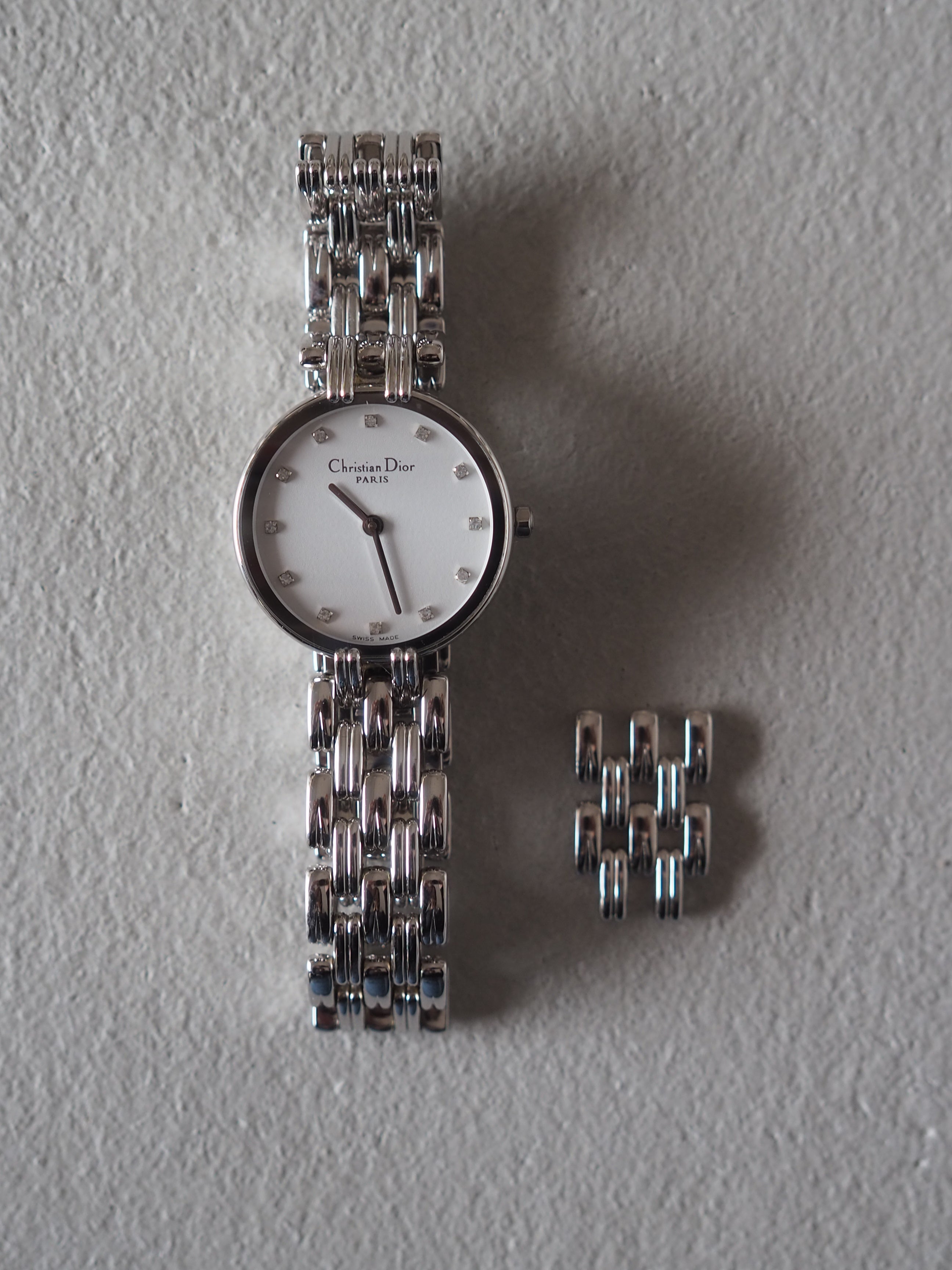 Christian Dior ディオール バギラ ウォッチ 腕時計 シルバー ヴィンテージ