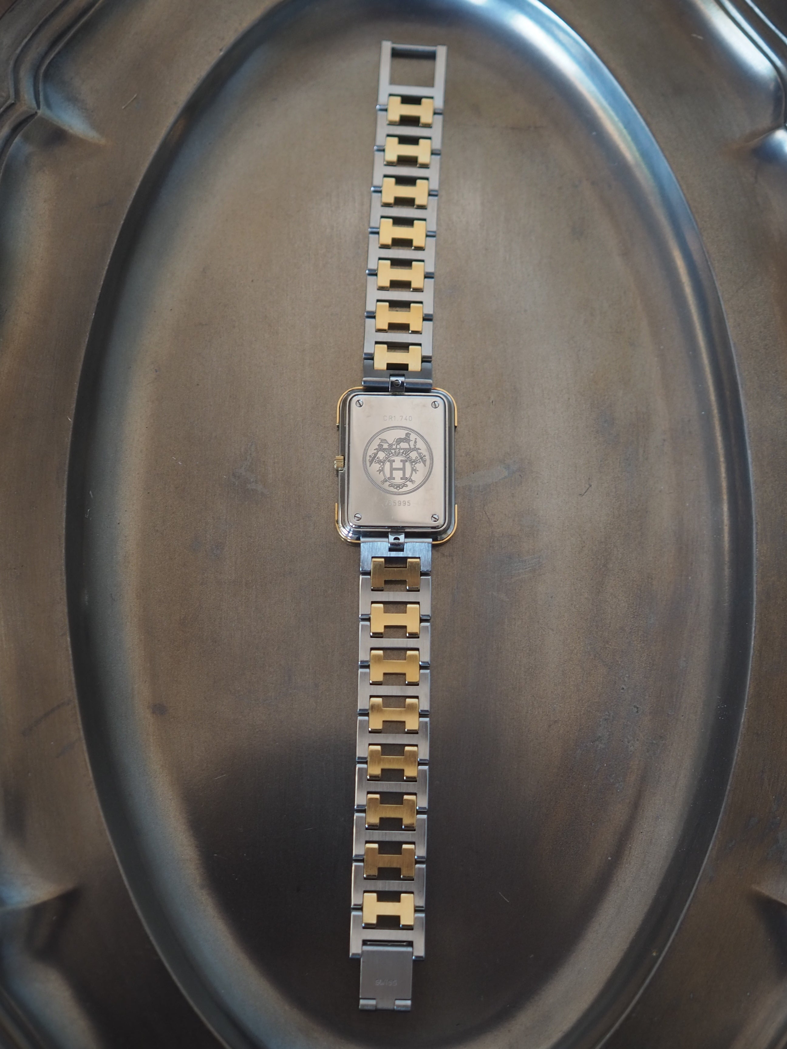 HERMES エルメス クロアジュール ウォッチ 腕時計 メンズ ユニセックス