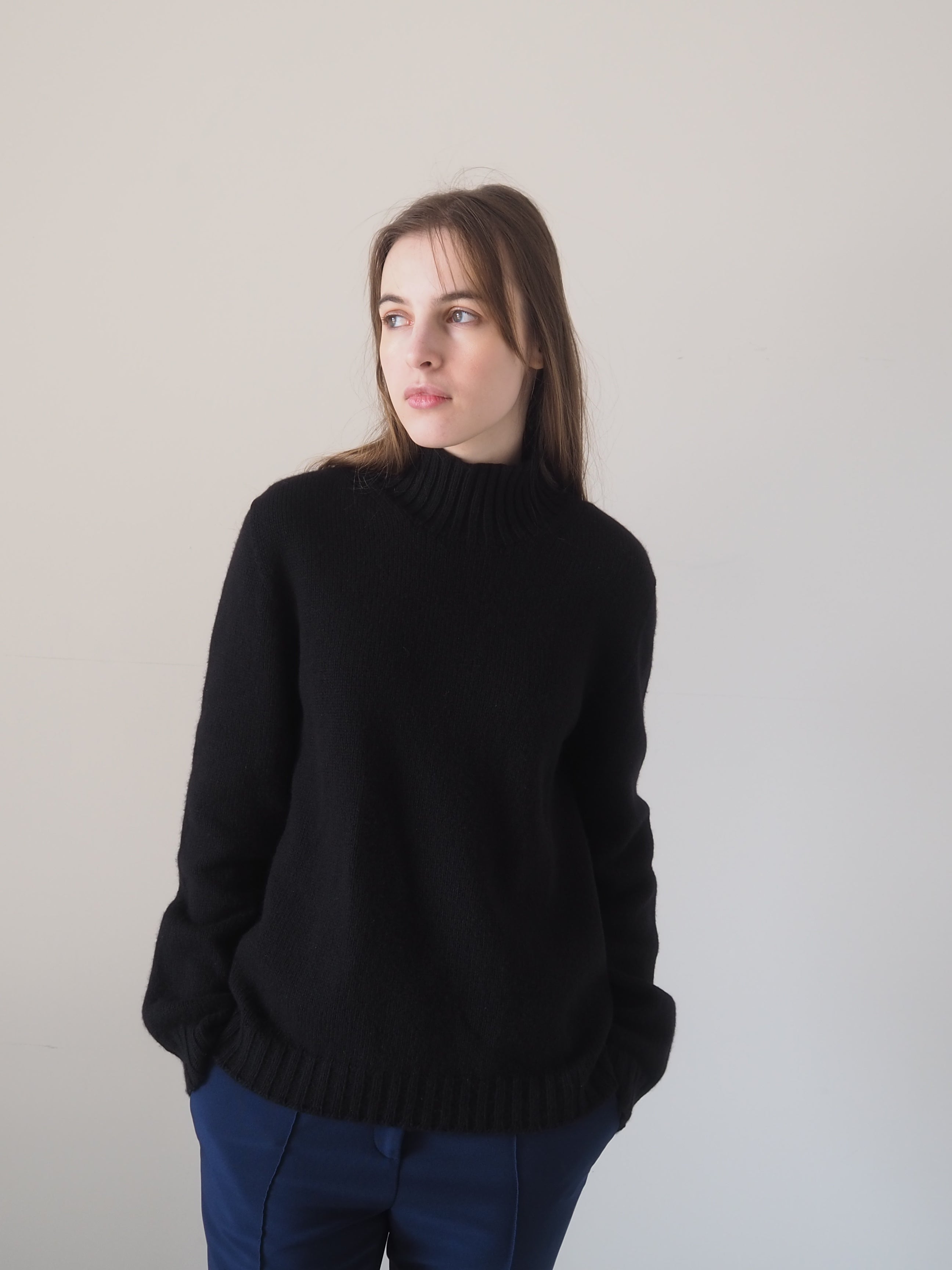 HERMES ヴィンテージ エルメス マルジェラ期 ハイネック ニット