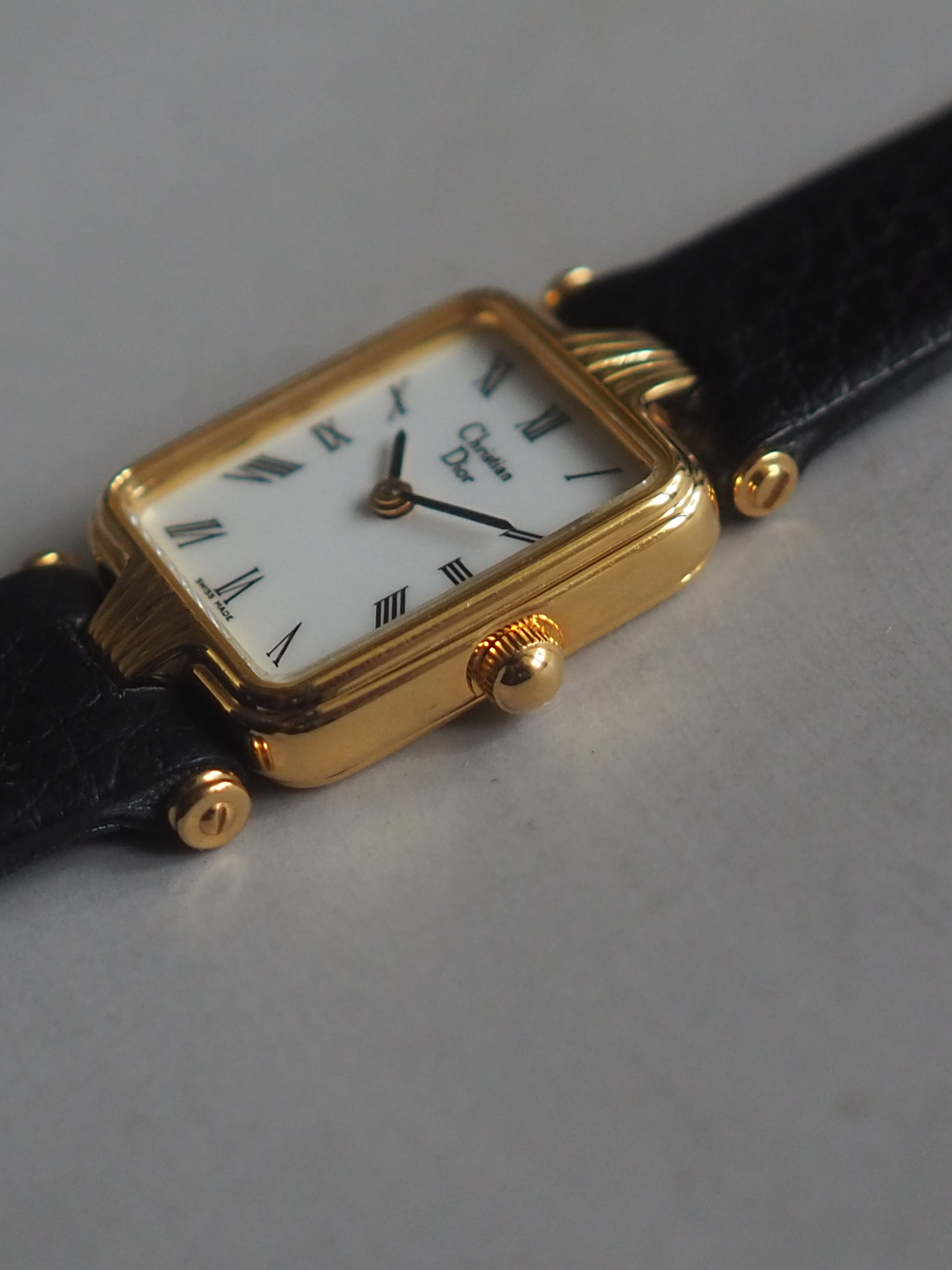 Christian Dior ディオール スクエア ローマン ウォッチ 腕時計