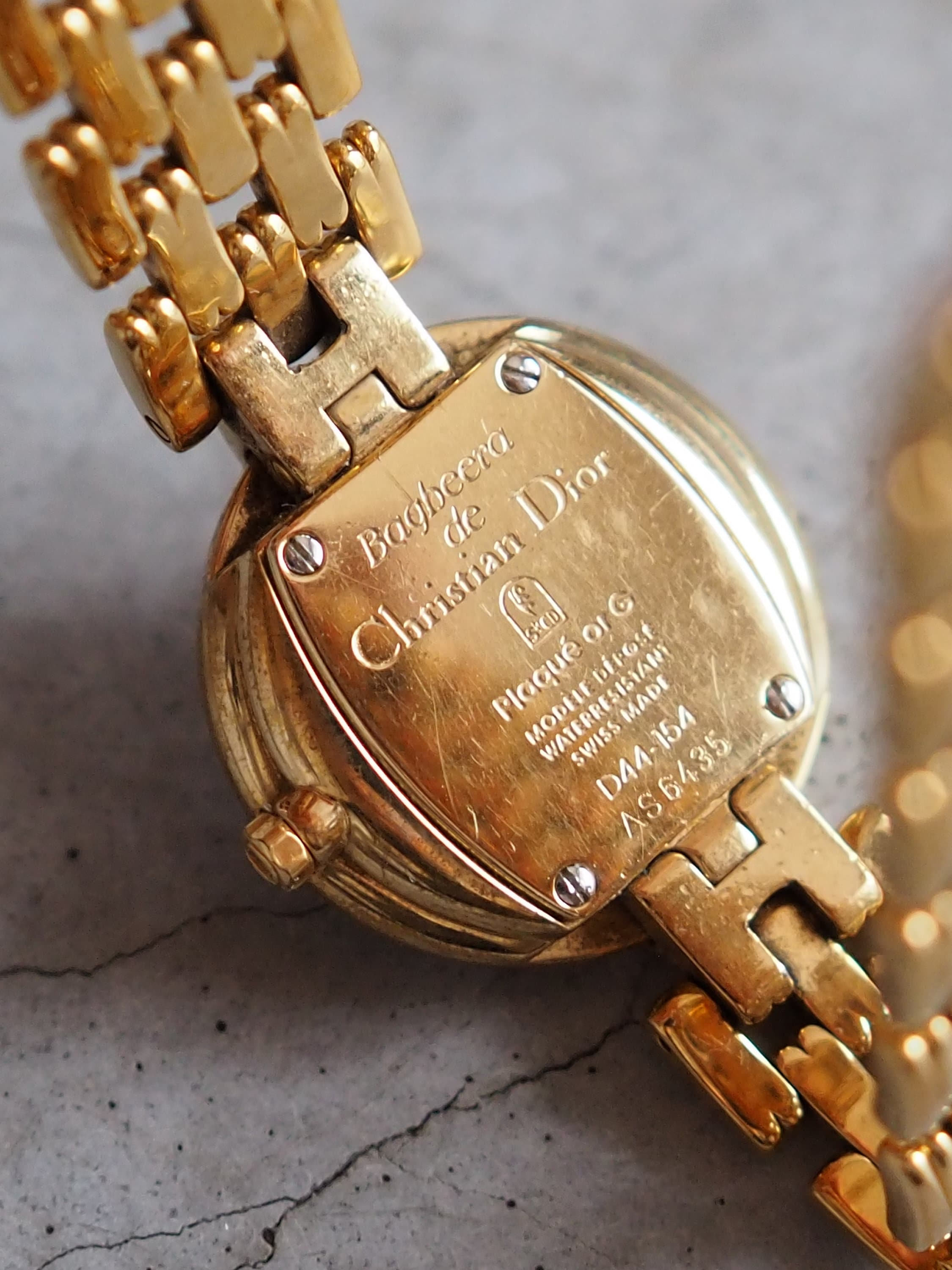 Christian Dior ディオール ブラックムーン バギラ ウォッチ 腕時計