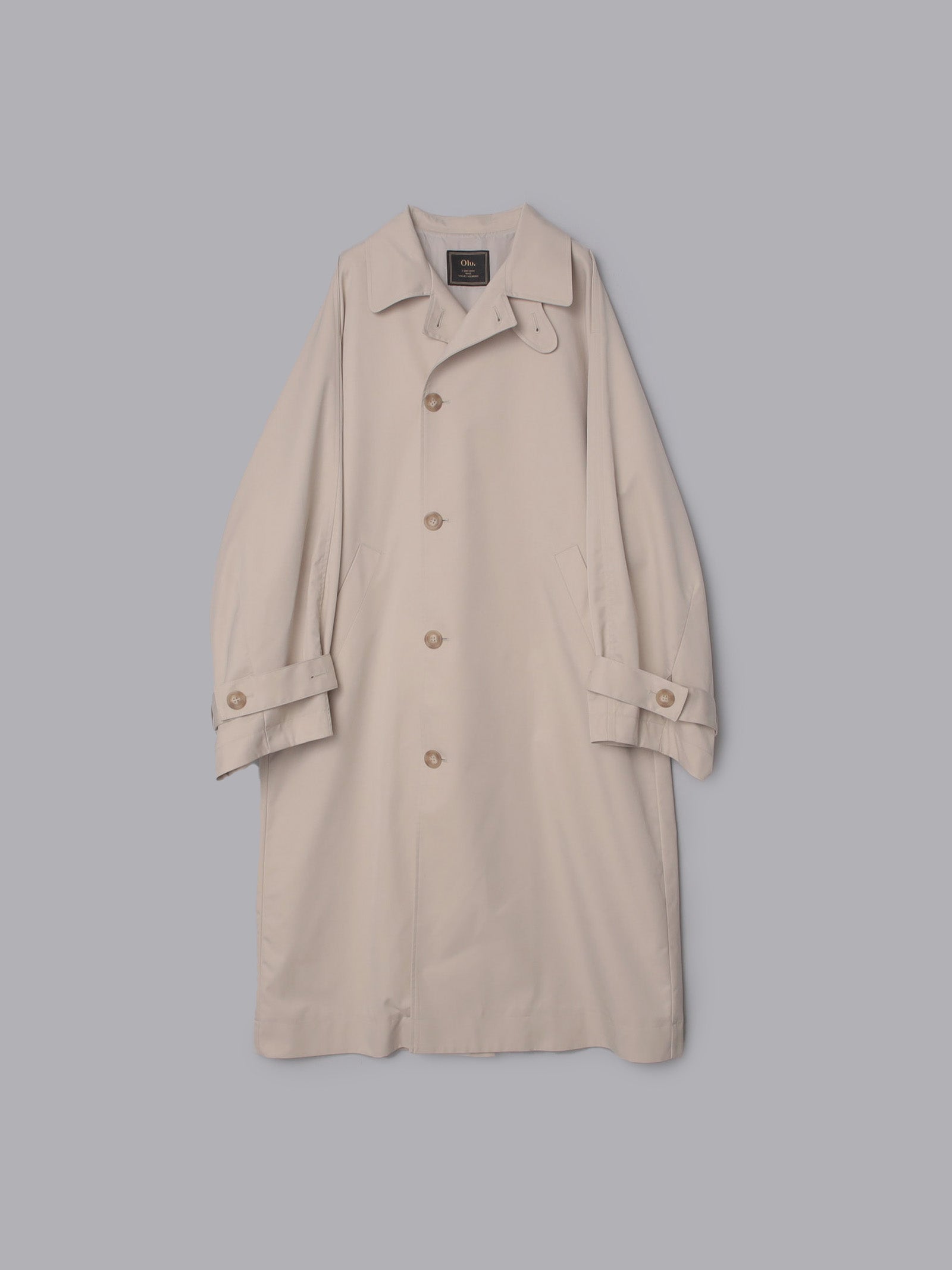 ボリュームスリーブトレンチコート