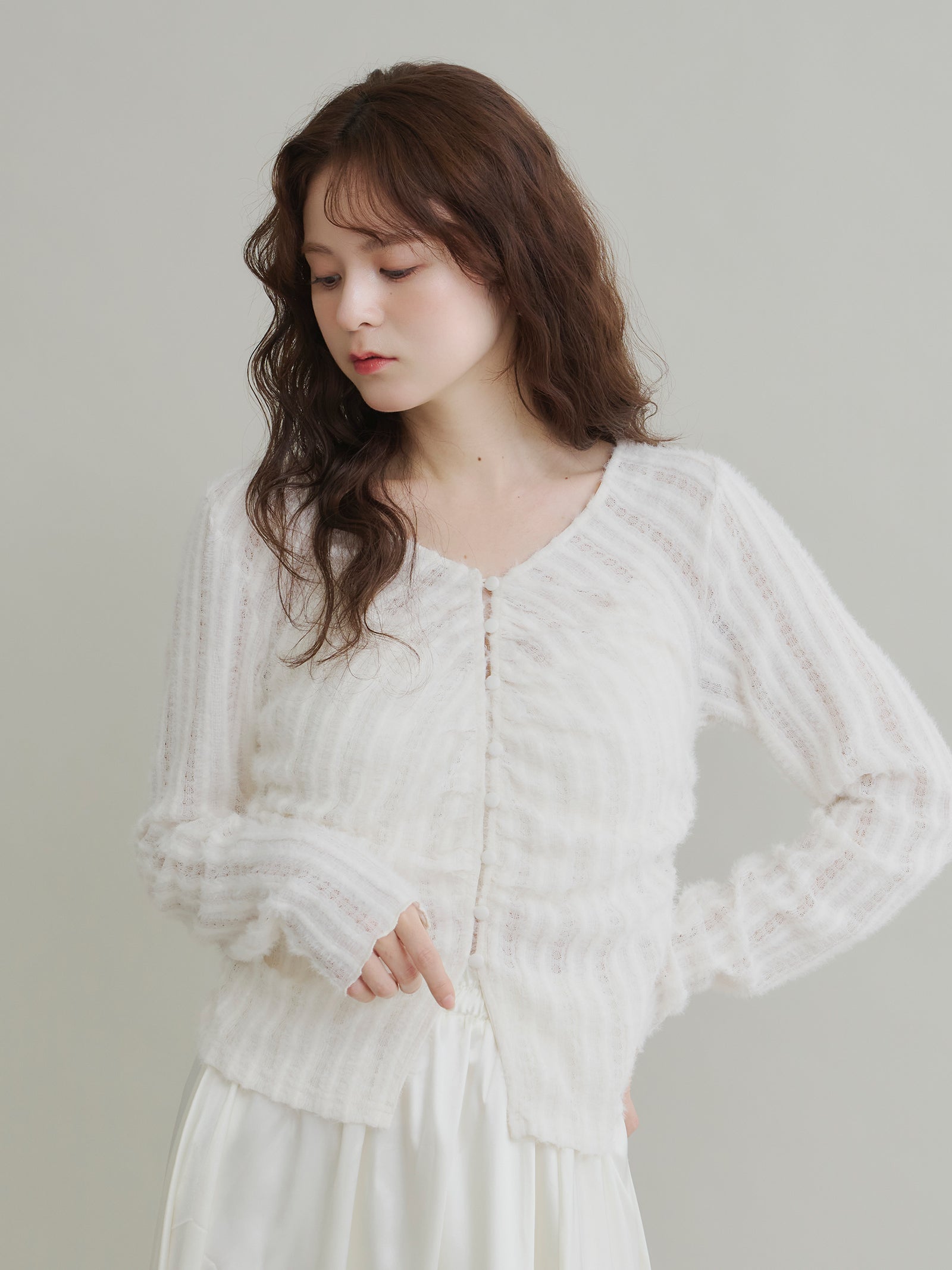 2wayフェザーレーストップス