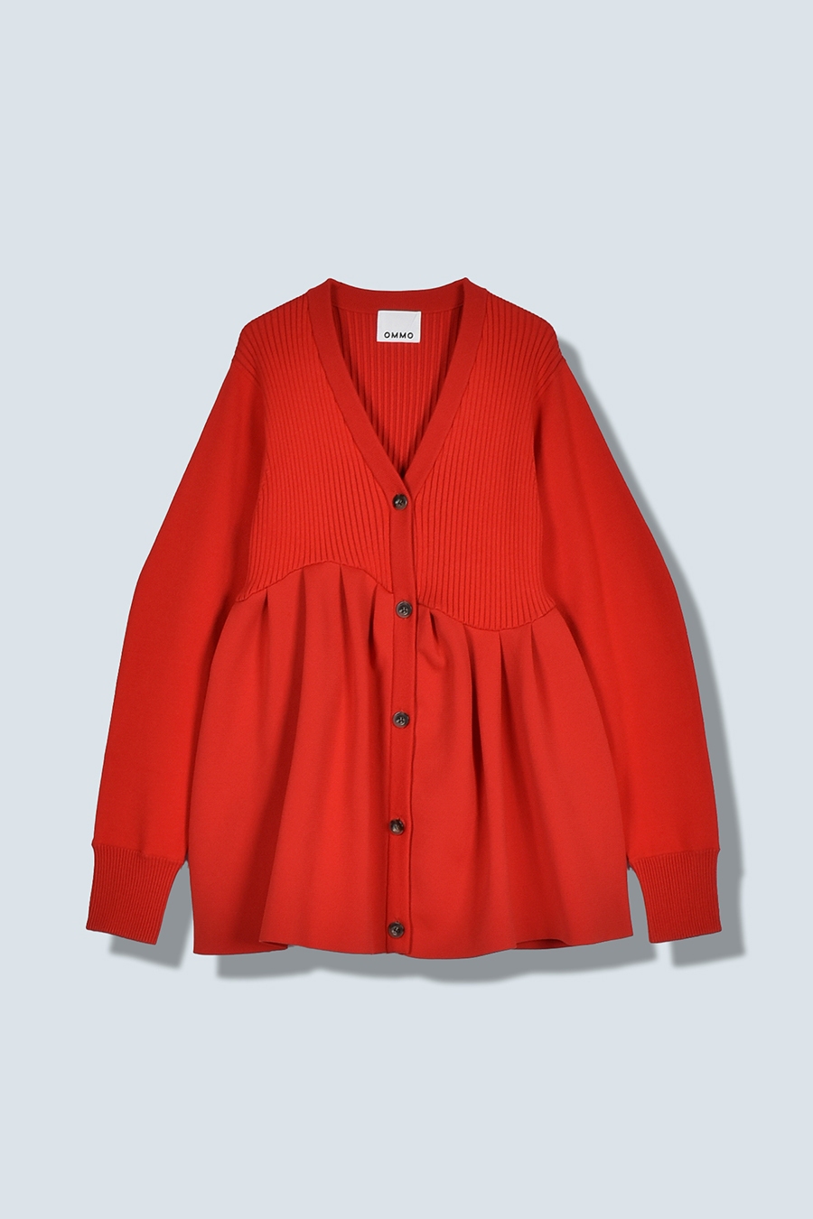 OMMO ONLINE STORE / TUCK FLARE KNIT CD