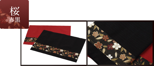 英語説明書付き-金襴ランチョンマット 各種 2枚組☆日本土産（みやげ）に！