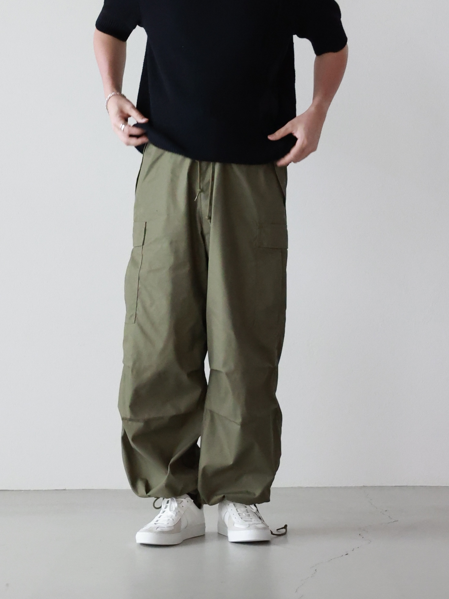 HYKE(ハイク)】 ≪Genderless≫TYPE M-51-SHELL PANTS｜パリゴ尾道店