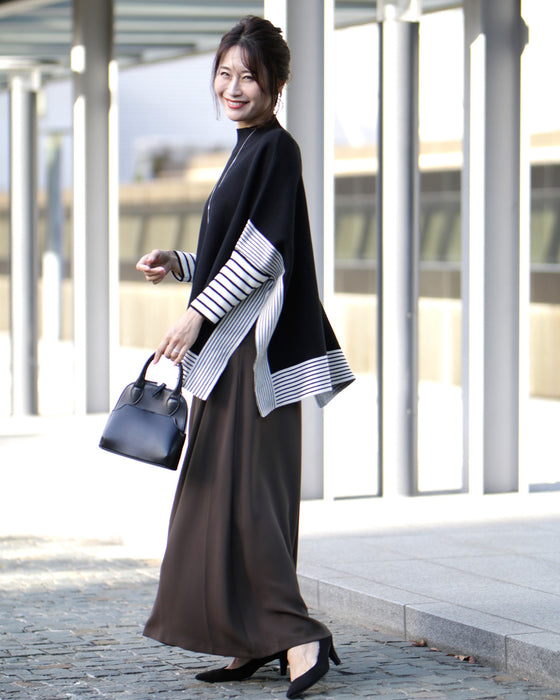 細見えする！錯覚ニット フレアポンチョ風 – ONE PEACE ONLINE