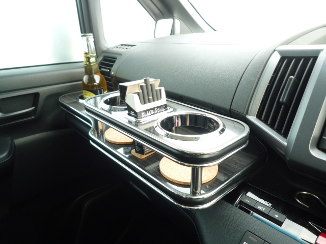 RKステップワゴン(09/10～)フロントテーブル 商品詳細│サイド