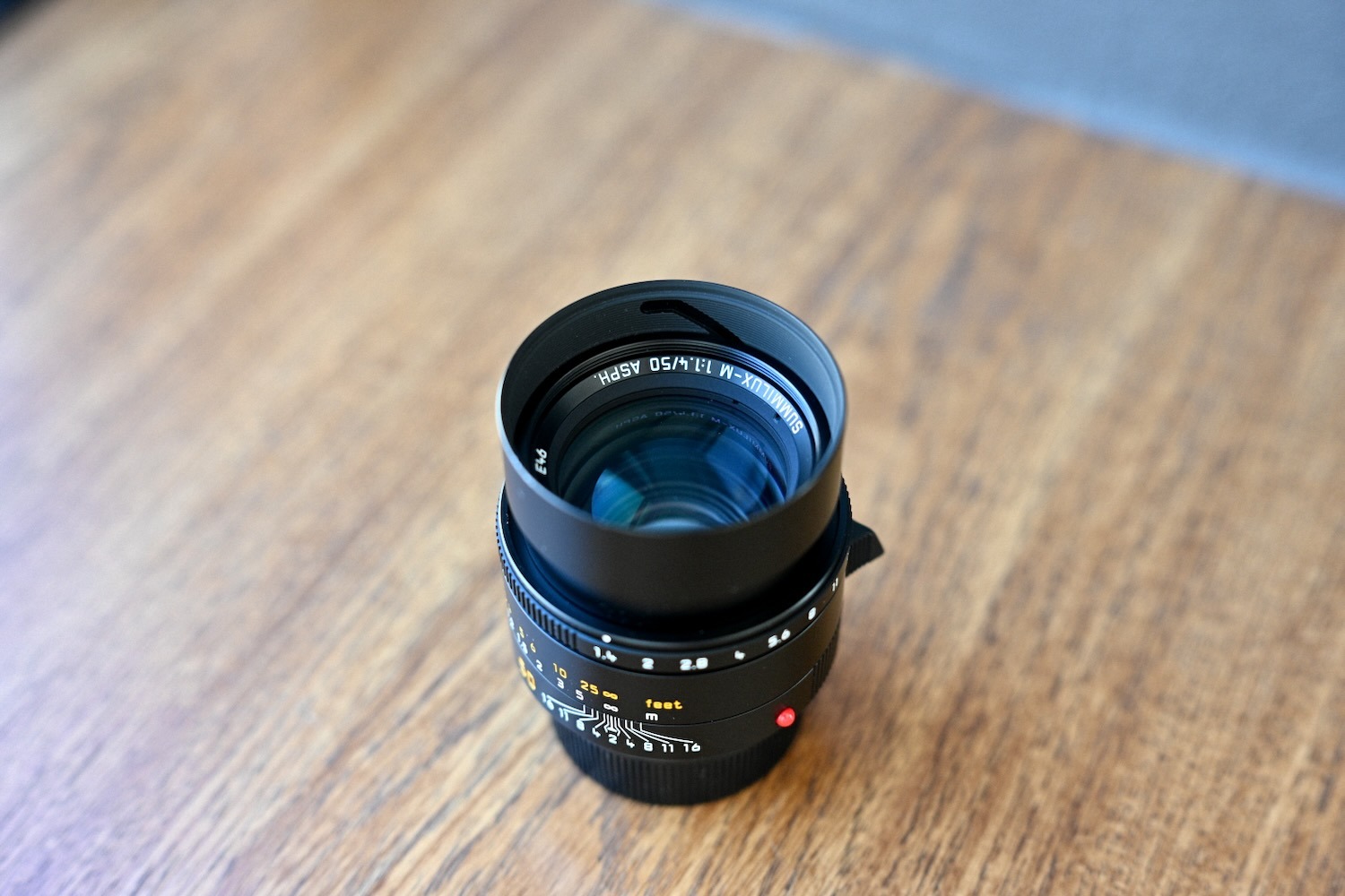 最短45cmまで寄れるSummilux 50mm F1.4 ASPH. 11728を買いました