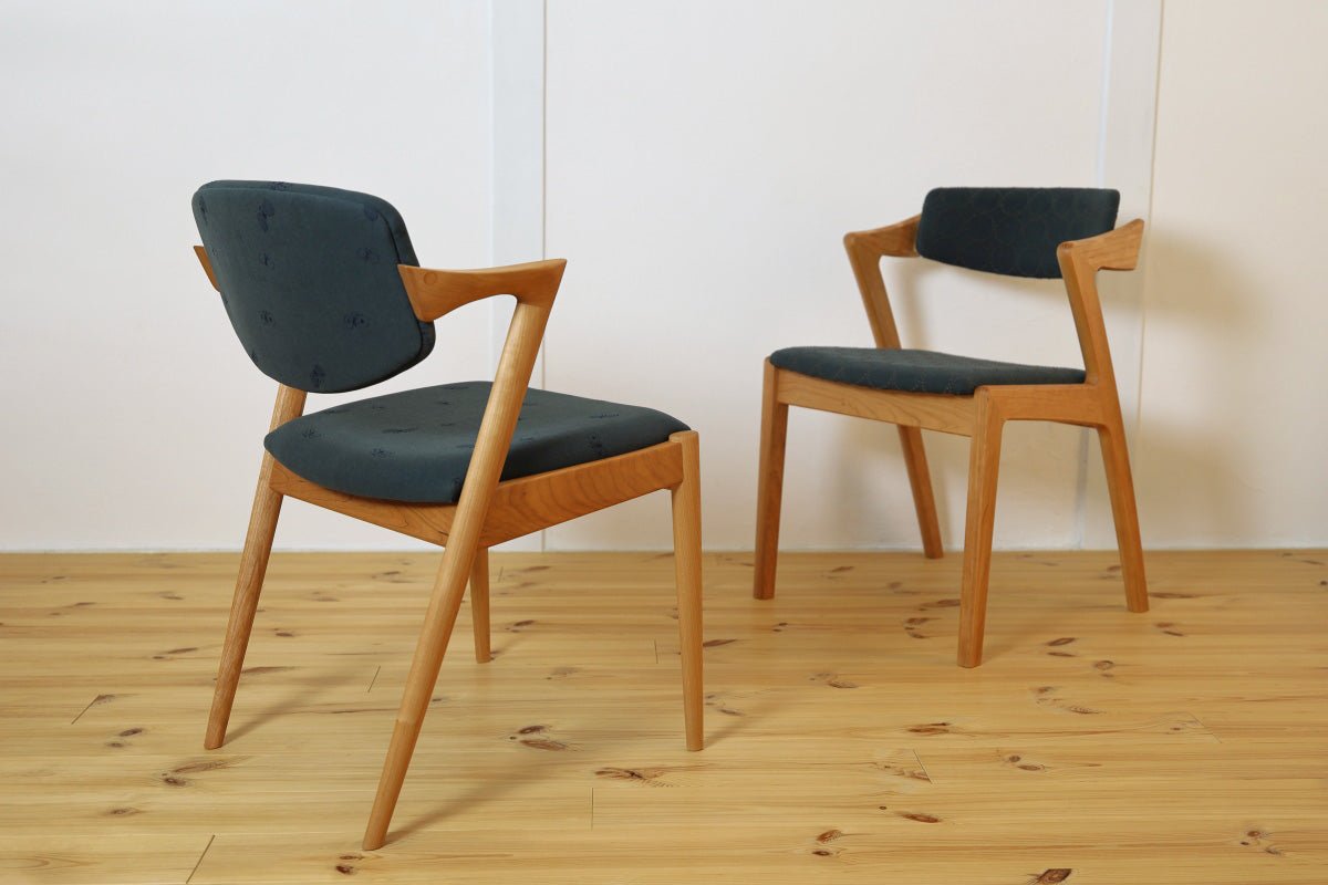 ミナペルホネン張り No.42チェア｜宮崎椅子製作所 – カチート