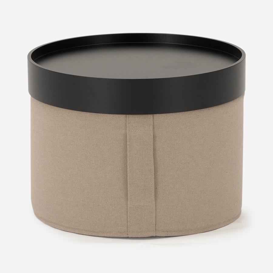 DRUMS POUF ベージュ 直径45 / 高さ35cm｜【公式】ACTUS online｜家具