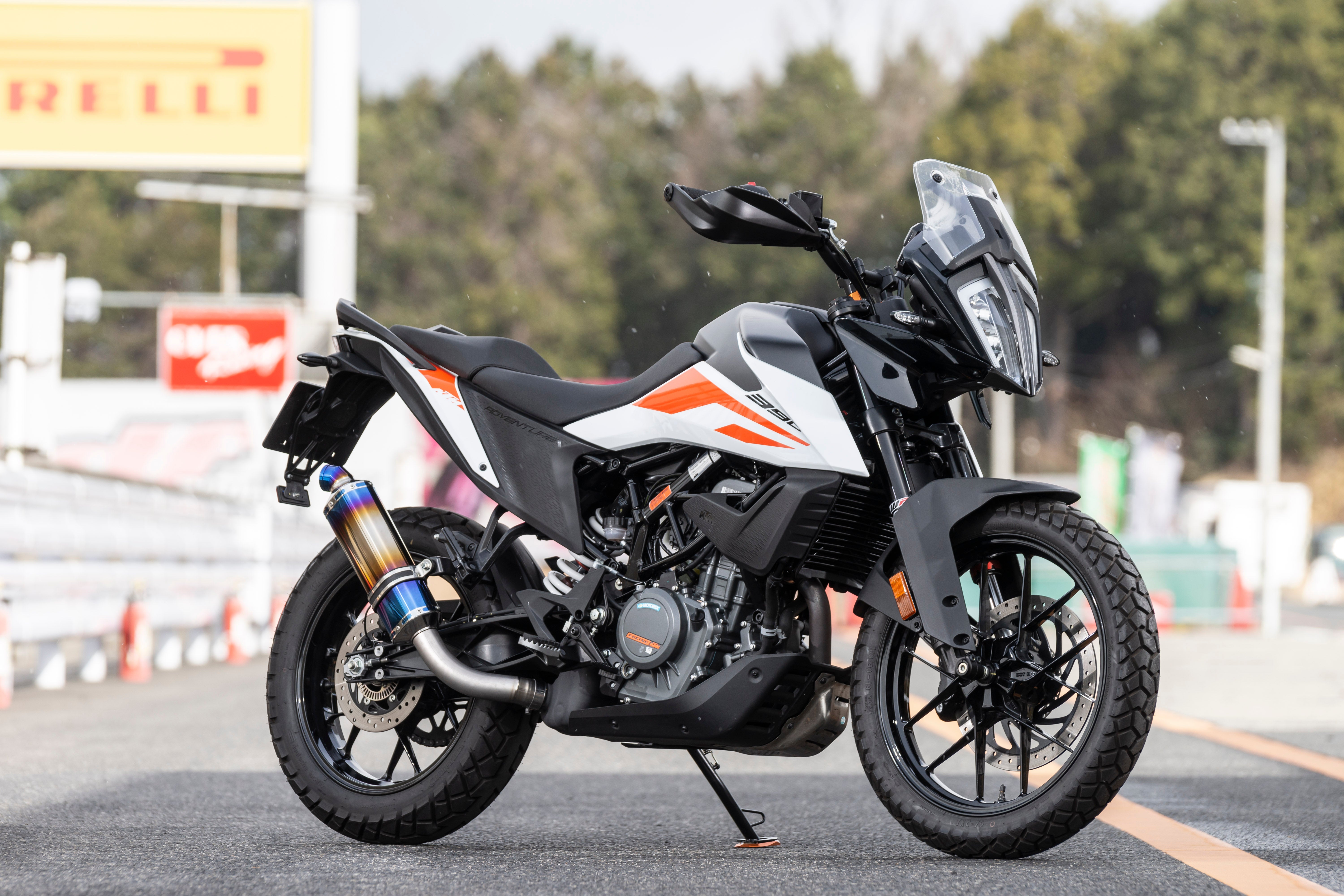 EVATEKマフラー S/O ADVENTURE250/390 '21-（250DADV, 390ADVJGJ42