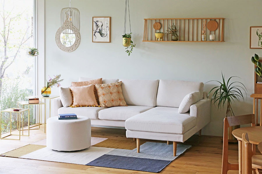 高野木工 LEO（レオ）ソファ カウチタイプ