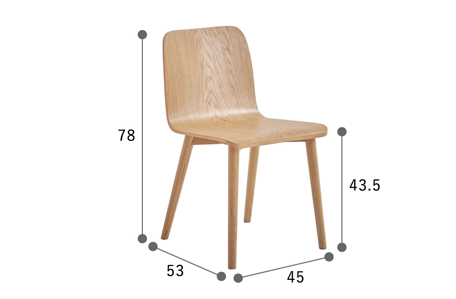 モーダ・エン・カーサ Sketch ダイニングチェア タミ