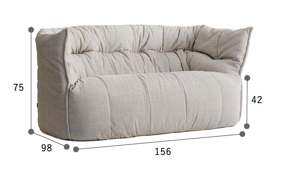 リーンロゼ ロゼブリガンタン 2Pソファ