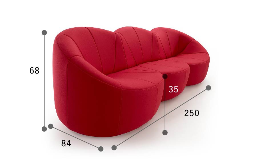 リーンロゼ ロゼパンプキン 3人掛け