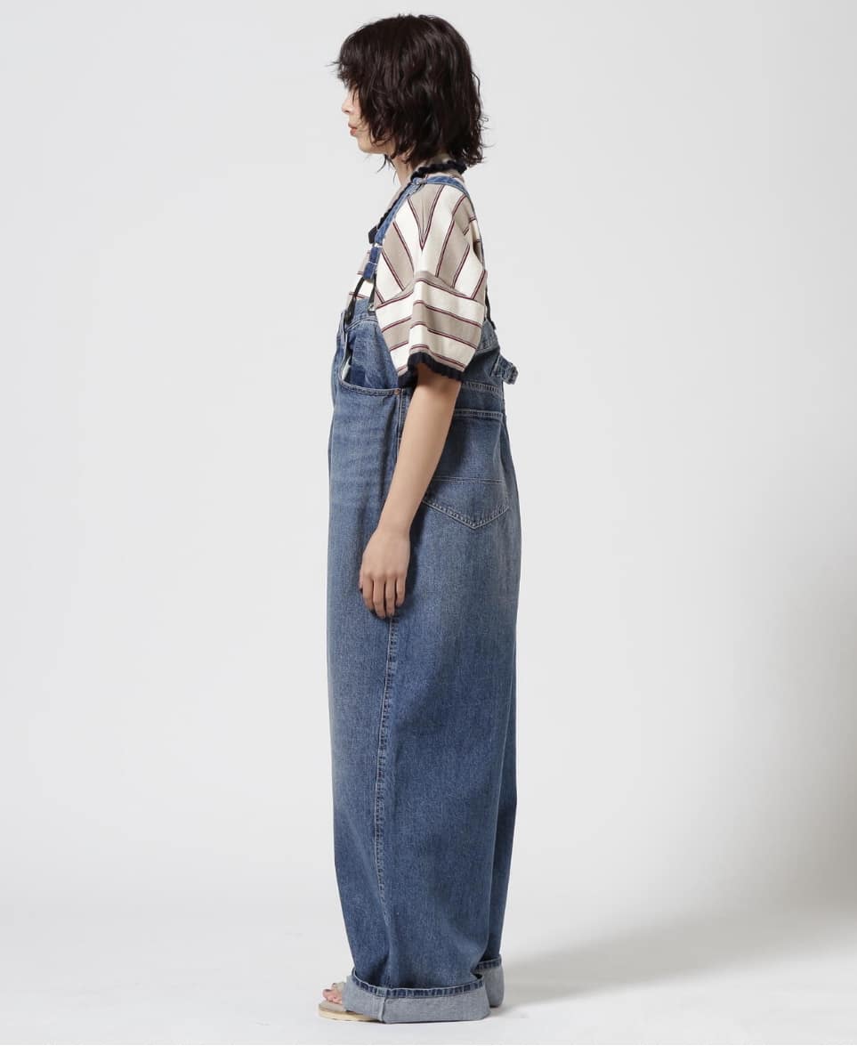 RHODOLIRION/ロドリリオン 5Pockets Suspender Pant-Denim(0 BLUE