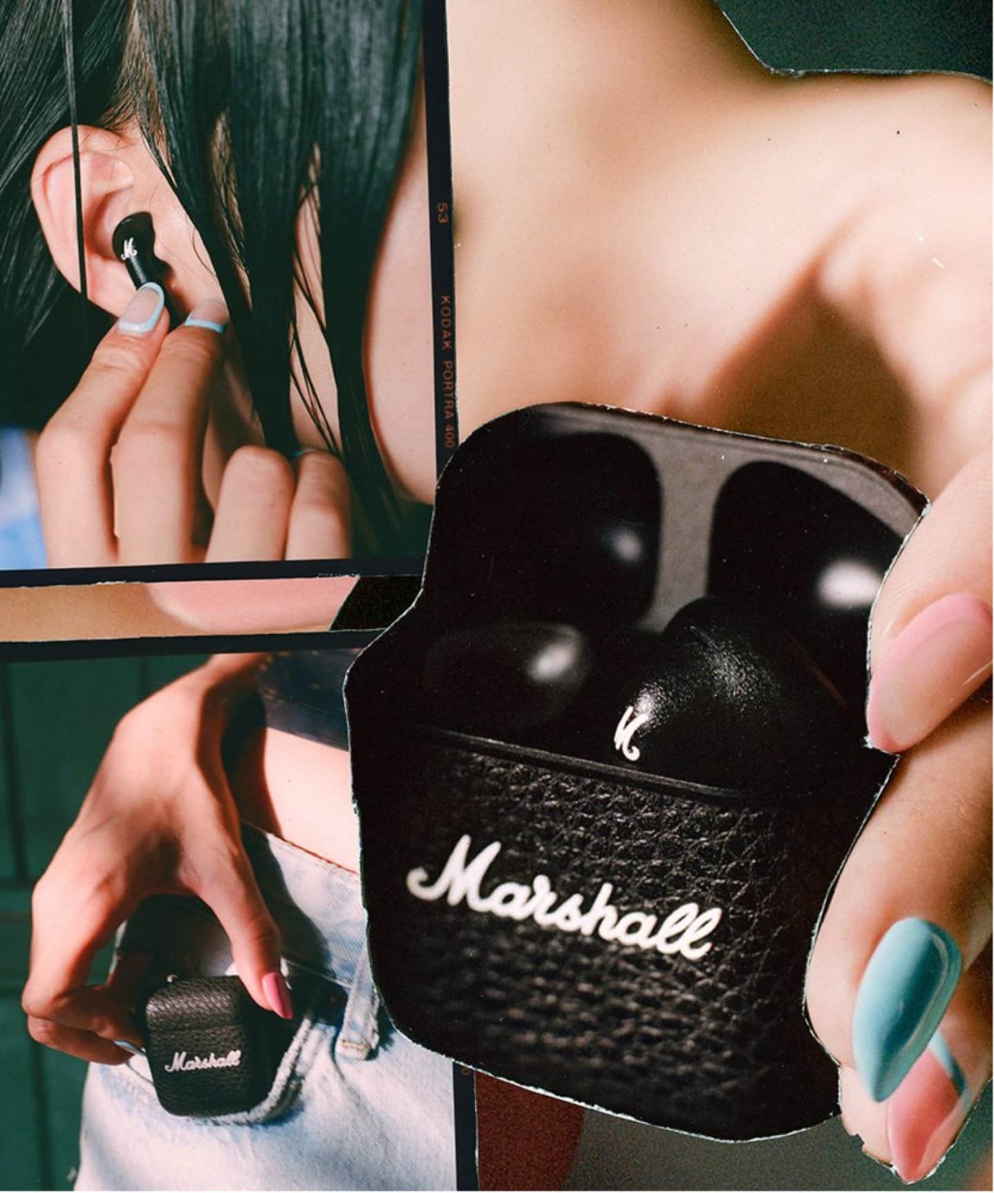 正規取扱店】［Marshall/マーシャル］MINOR4 BLACK ワイヤレス