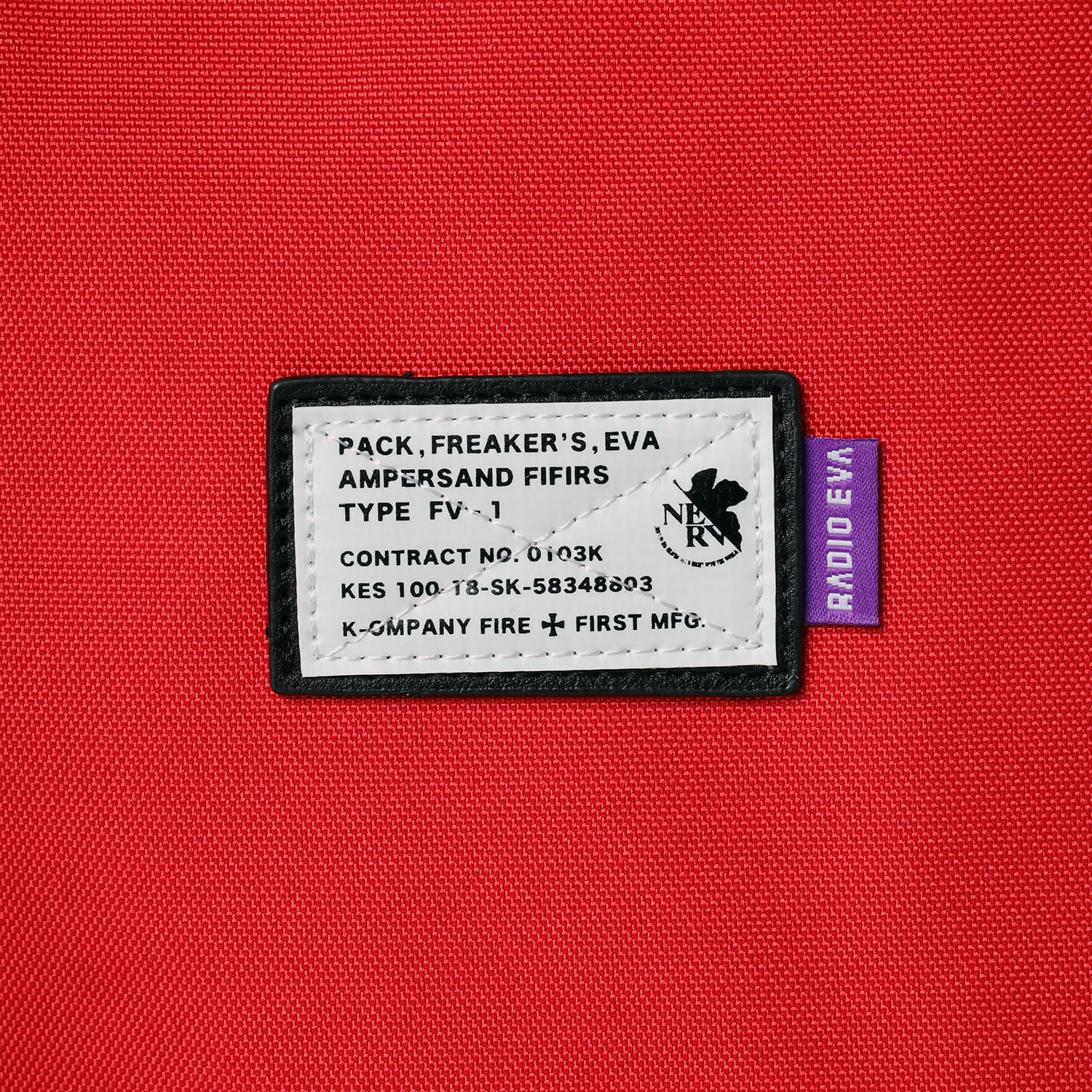 EVANGELION SHIN TOTE BAG by FIRE FIRST (RED)(ONE SIZE RED)｜ RADIO