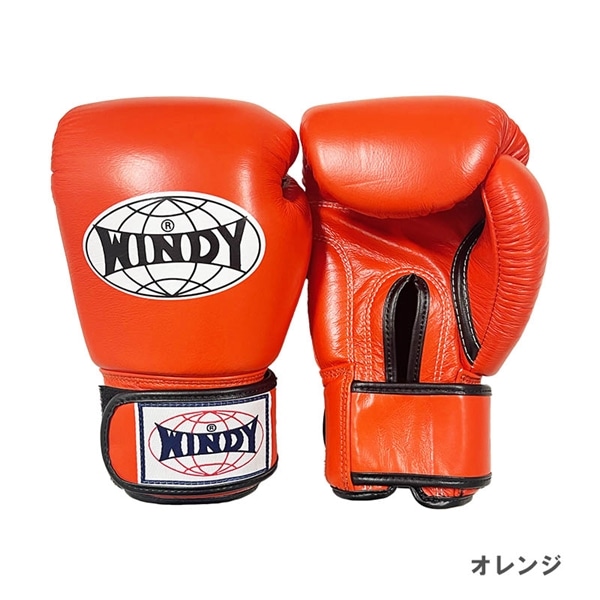 WINDY BGVH トレーニンググローブ(テープ式)(8oz 赤)｜ フィットネス