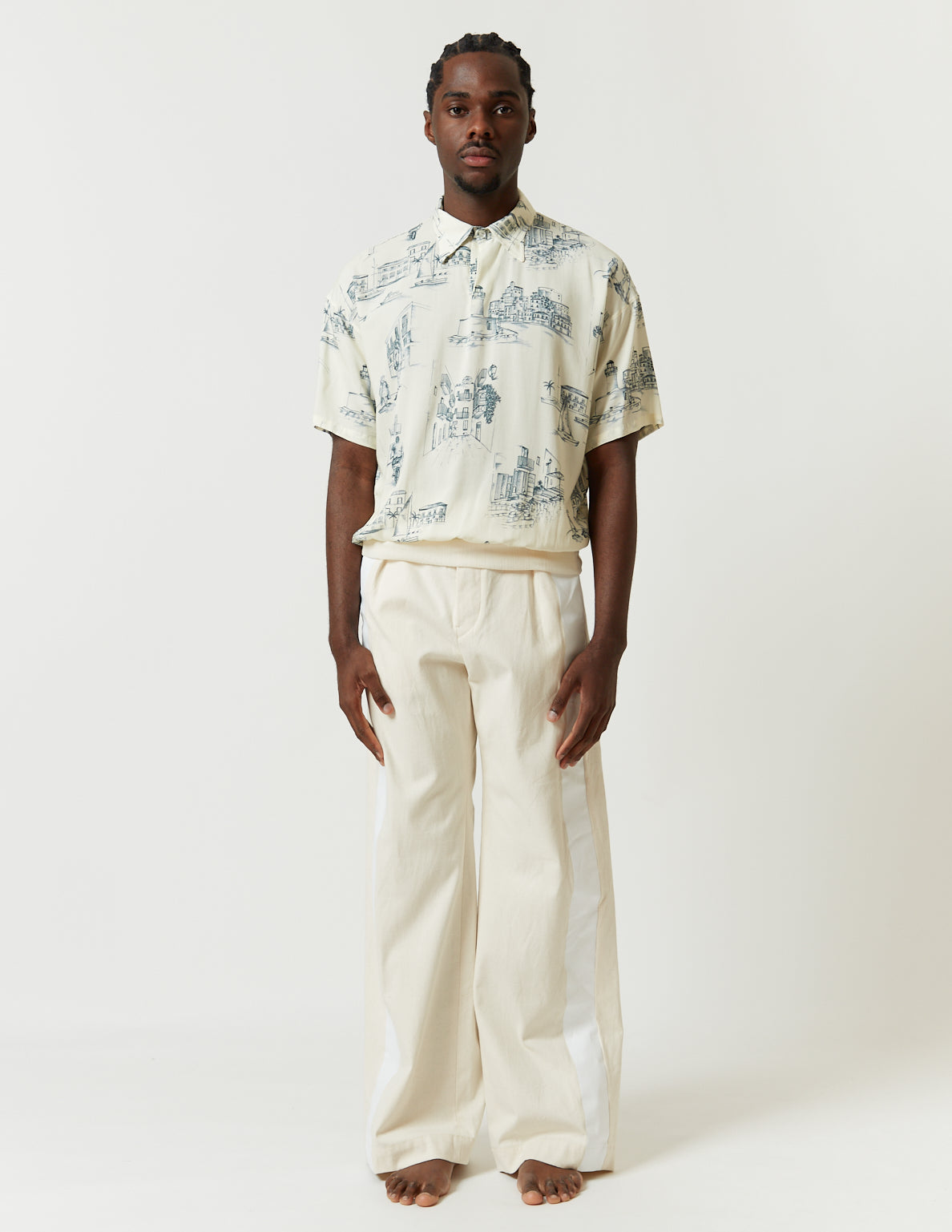 HALF-SLEEVE JUMPSUIT camel – m's braque