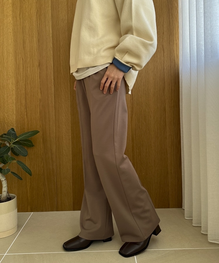 ポンチセミフレアパンツ(S BLACK): パンツ｜PMbox P&M OFFICIAL ONLINE