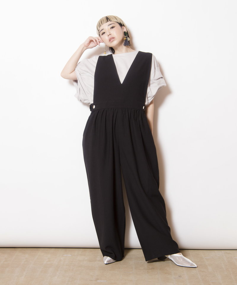 2WAYギャザーオールインワン | 【レディースファッション通販・OSMOSIS