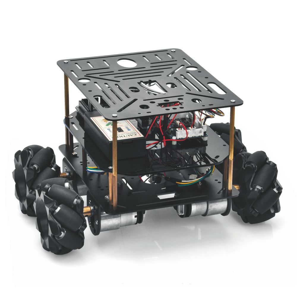 OSOYOO FlexiRover ベーシック ロボットカー（Mega2560用）：メカナム