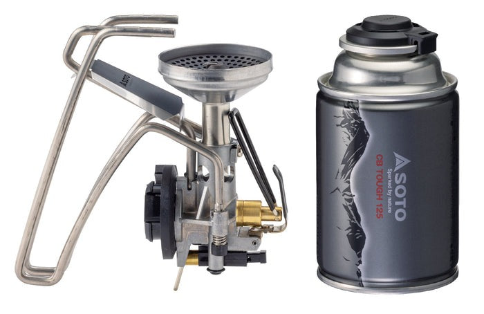 SOTOのシングルバーナーについて調べてみたらST-350トライトレイルに