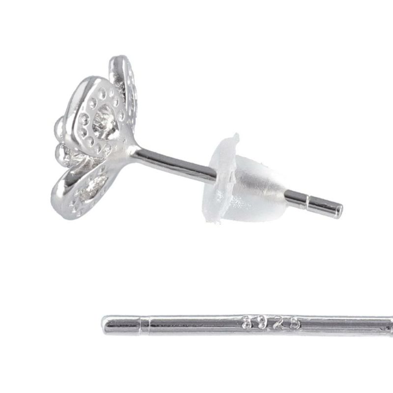 ピアス ニッケルフリー シルバー925 フラワー ポストピアス – OSEWAYA