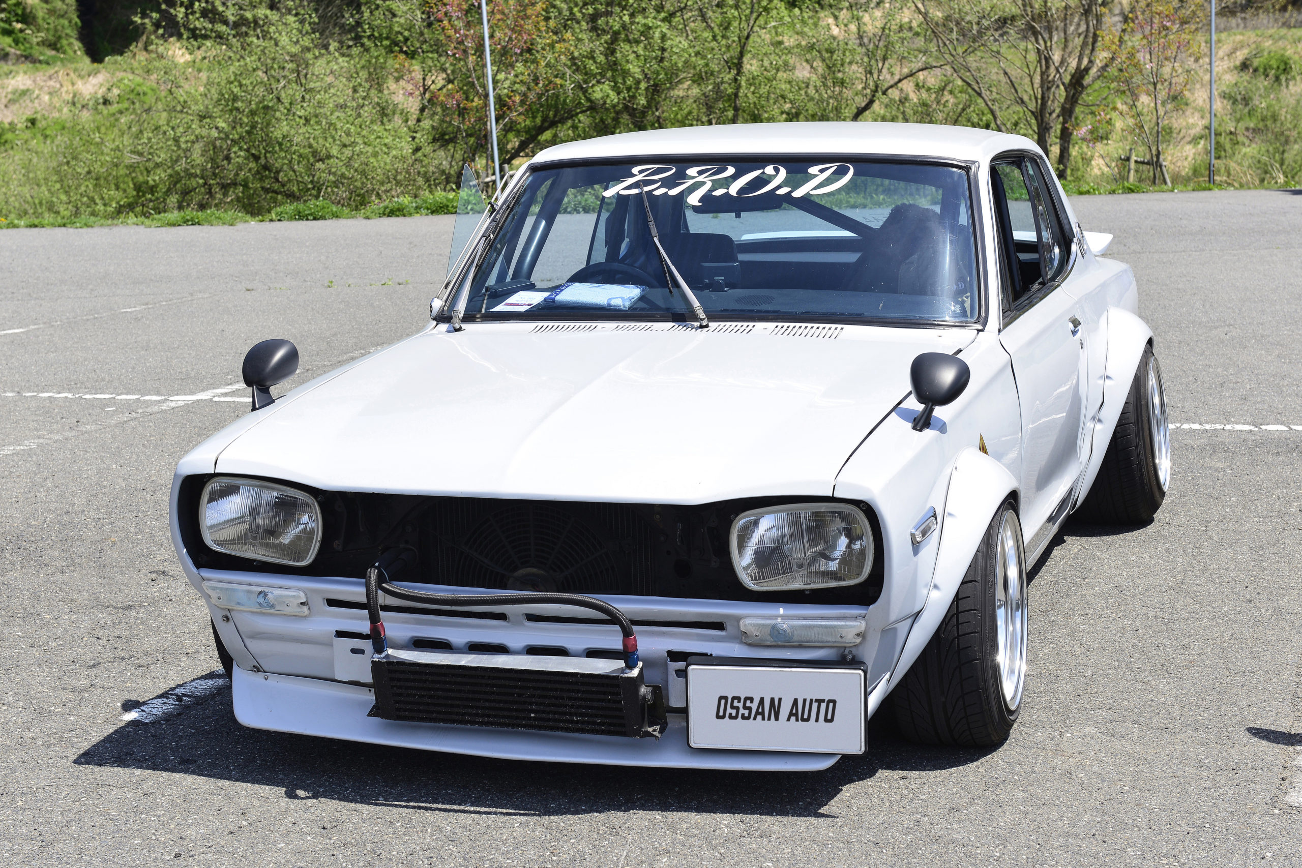 ツリ目のマーシャルライトがイカツさを底上げ | ossanauto