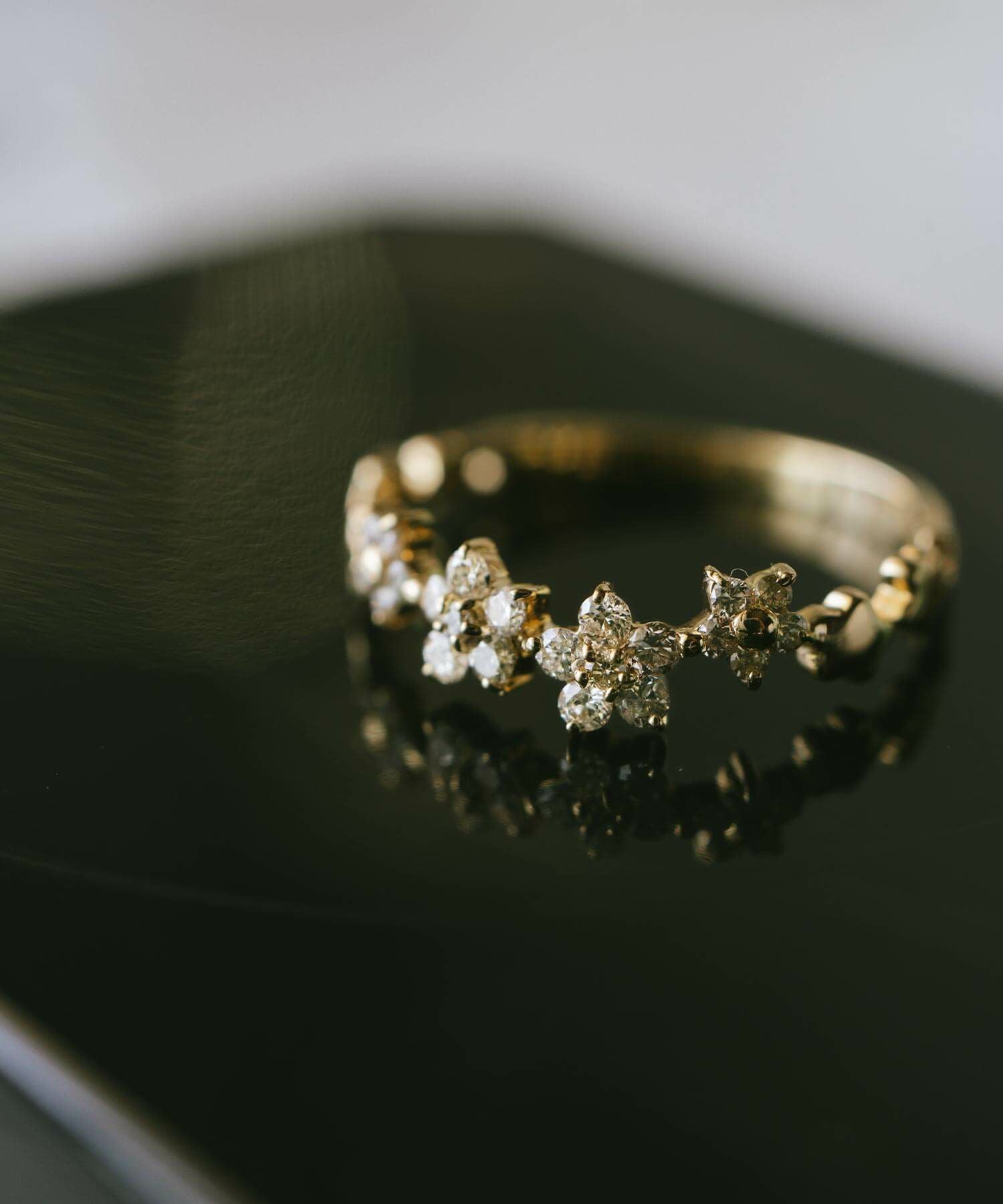 ダイヤ ダイヤモンド 指輪 18金 リング k18 シンプル 【atria アトリア