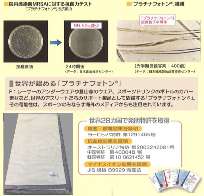 プラチナフォトン・ブランケット | オプティマルライフ（癒し