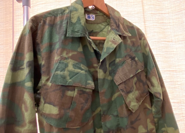 通常パターンより稀少？！【ERDLカモ】のファティーグジャケット