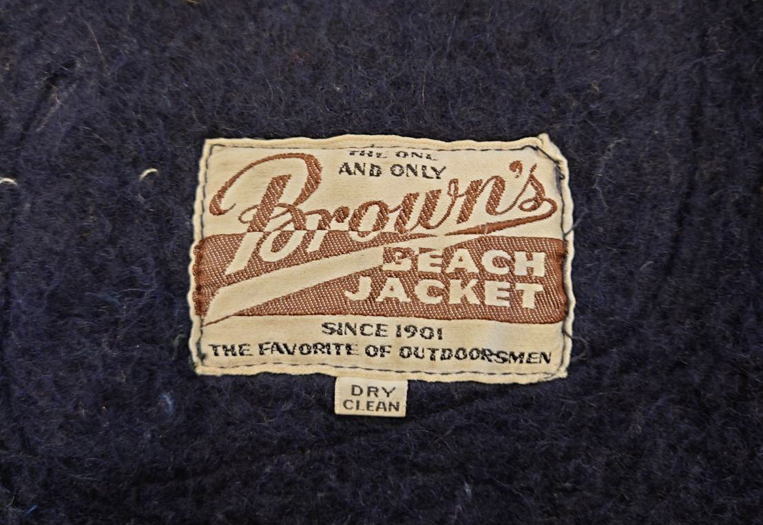 Vintage】1940s~50s《Brown's BEACH JACKET》のベスト | 昭和最終世代